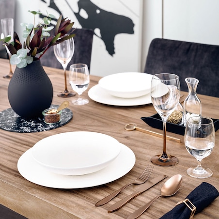 Talerz gourmet Manufacture Rock blanc, 32 cm, Villeroy & Boch