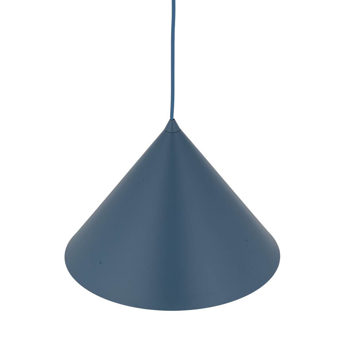 Lampa wisząca TK Lighting CONO L NAVY granatowa E27 regulowana wysokość 160 cm do salonu i jadalni