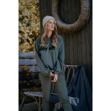 Bluza day off zielona khaki L