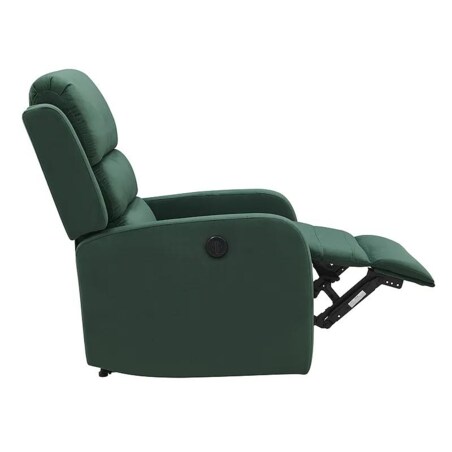 Fotel rozkładany PEGAZ VELVET zielony