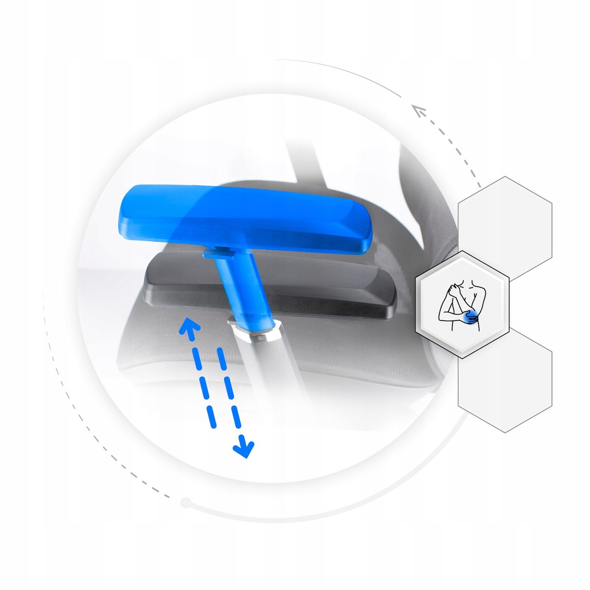 Fotel biurowy ergonomiczny NEOVA czarny