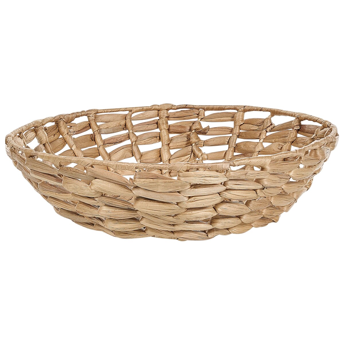 Zestaw 2 mis dekoracyjnych DALAT Plecionka Naturalny