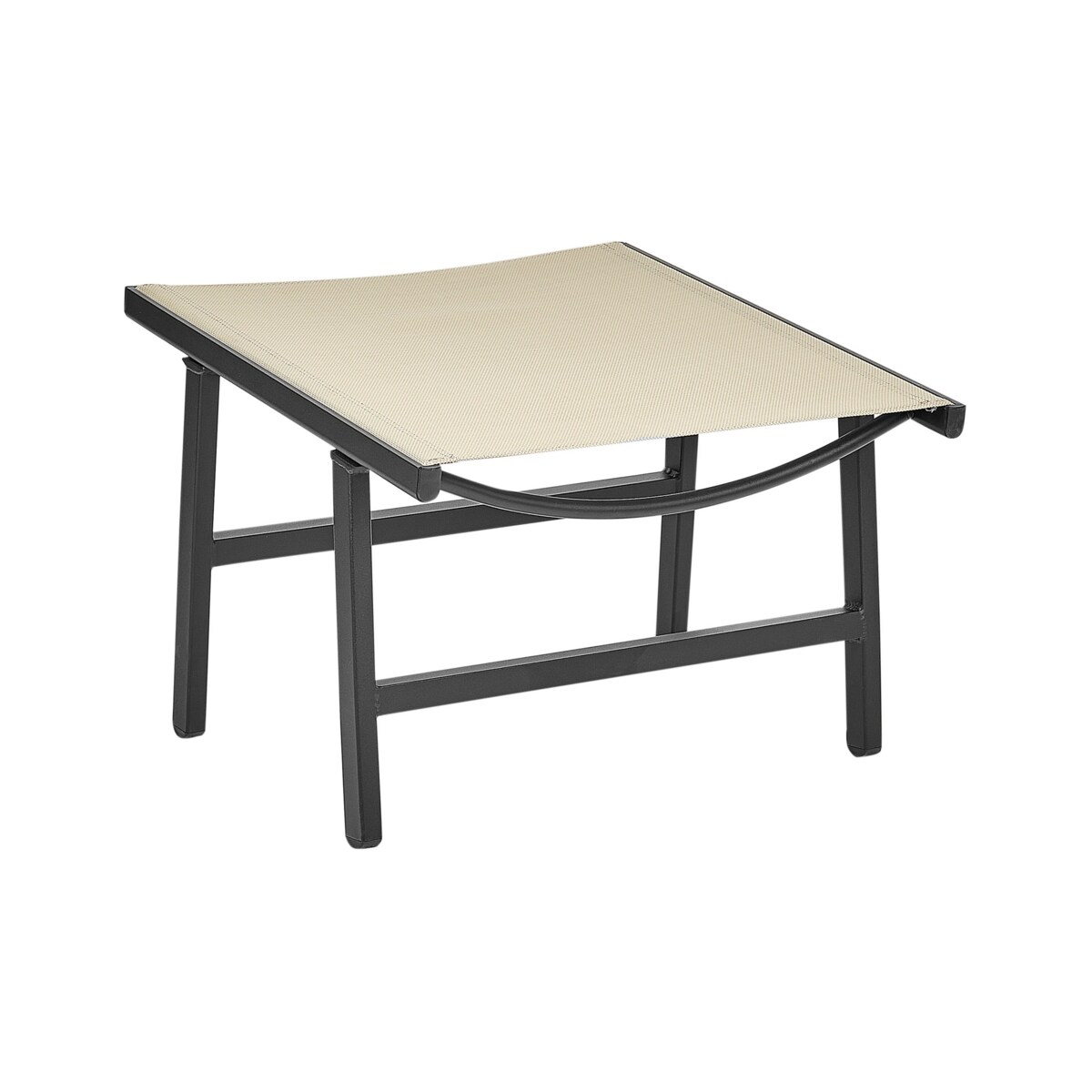 Krzesło ogrodowe Beżowo-czarny MARCEDDI