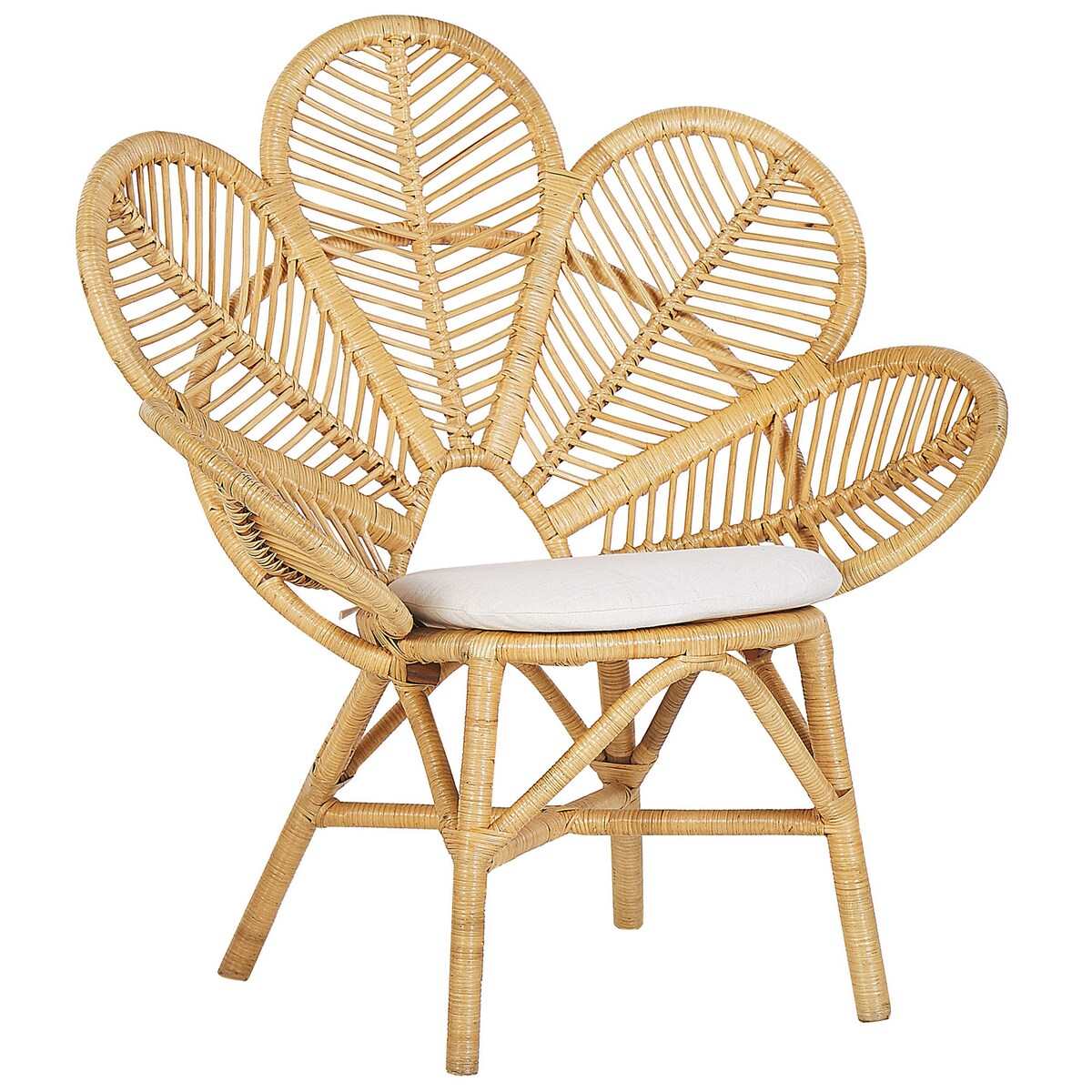 Fotel paw FLORENTINE Rattan Naturalny
