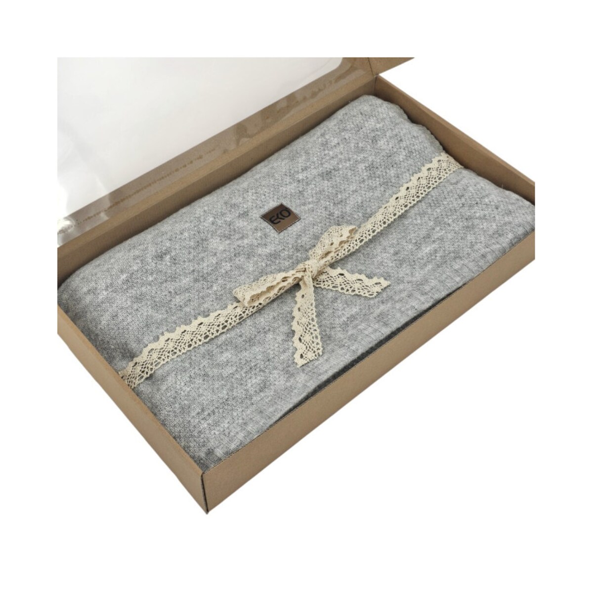 Koc dzianinowy 150x200 cm – MILANO PEARL