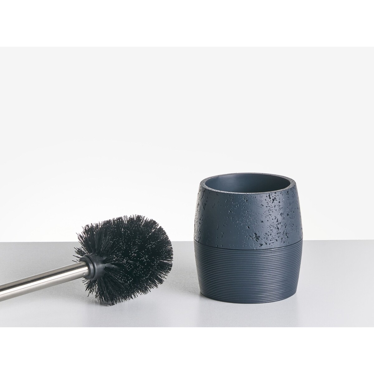 Zestaw akcesoriów łazienkowych 5 elementów YARAPA Ciemnoniebieski