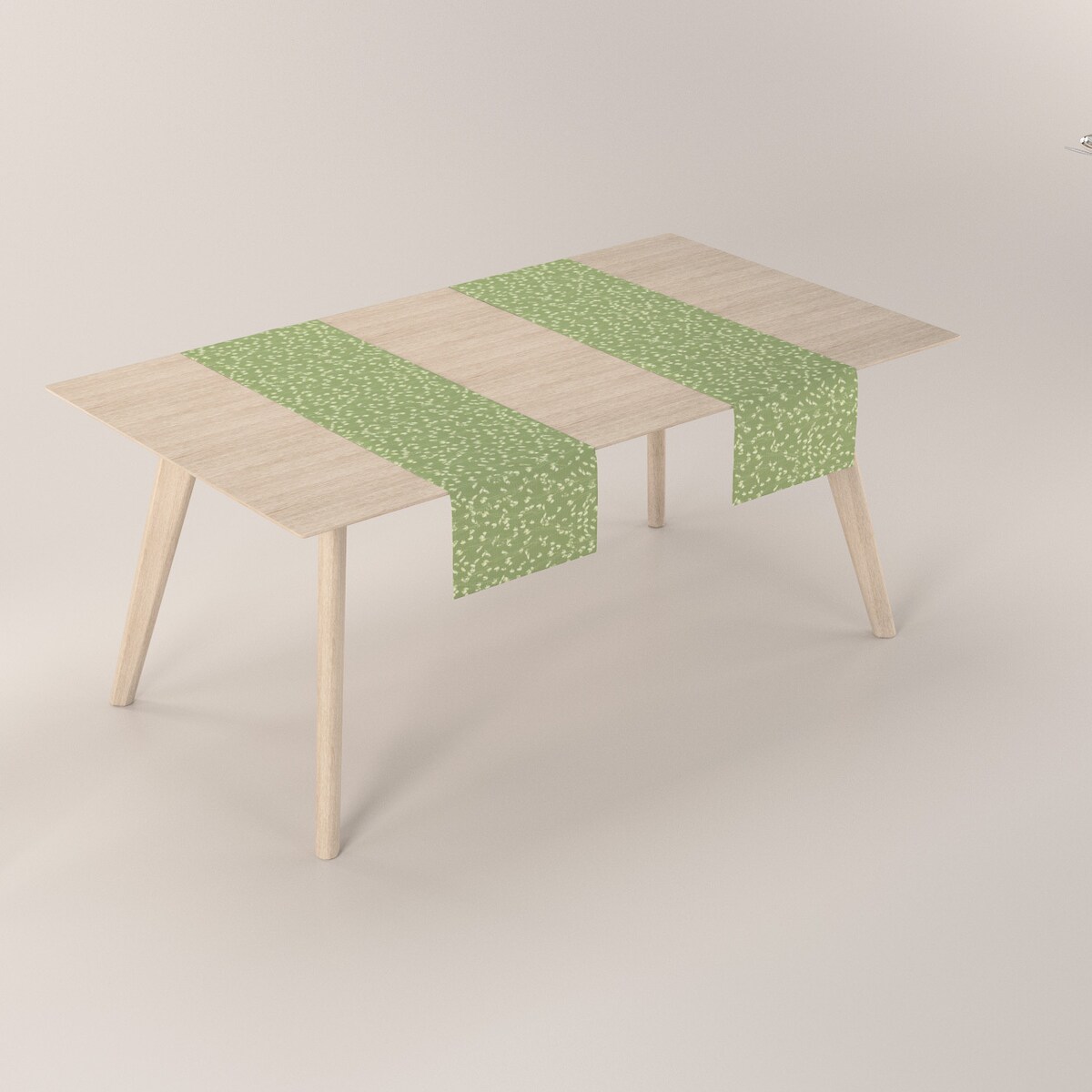 Bieżnik prostokątny 40x130 zielony