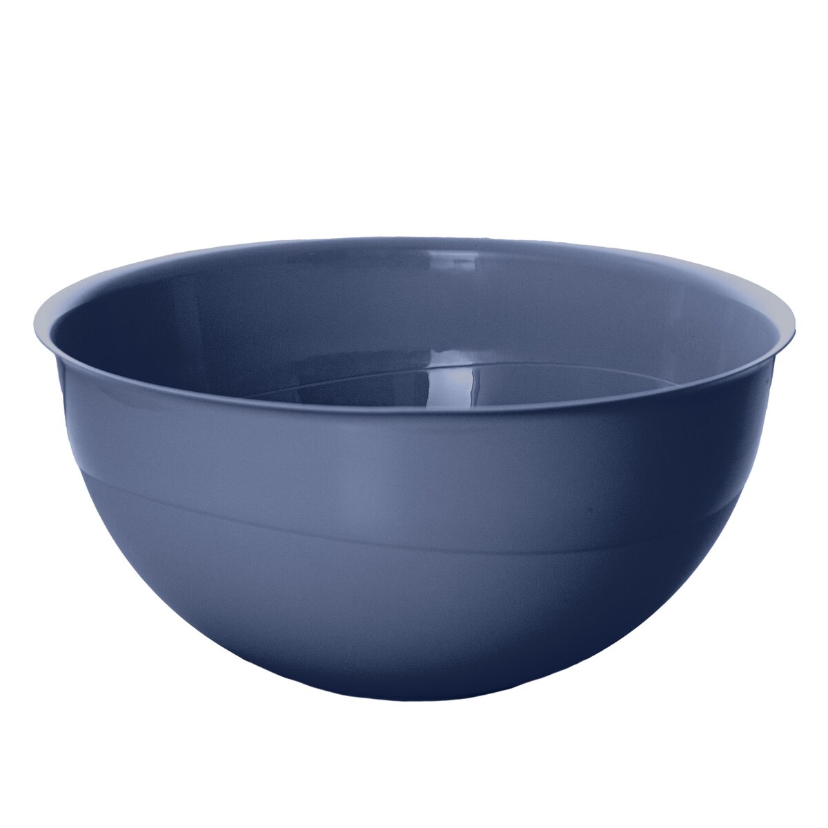 Miska Plastikowa Okrągła Kuchenna Zestaw Misek 3 Szt. Misa Ciemnoszara