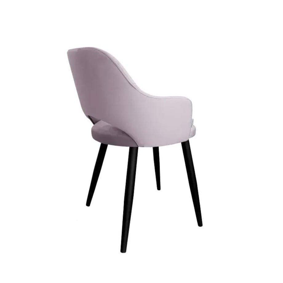 Krzesło NAPO VELVET jasno różowe