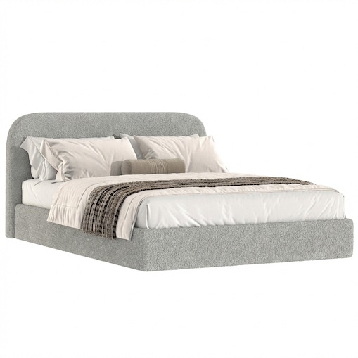 Łóżko Tapicerowane Bellagio 120X200 Stelaż Pojemnik Na Pościel Loop 17