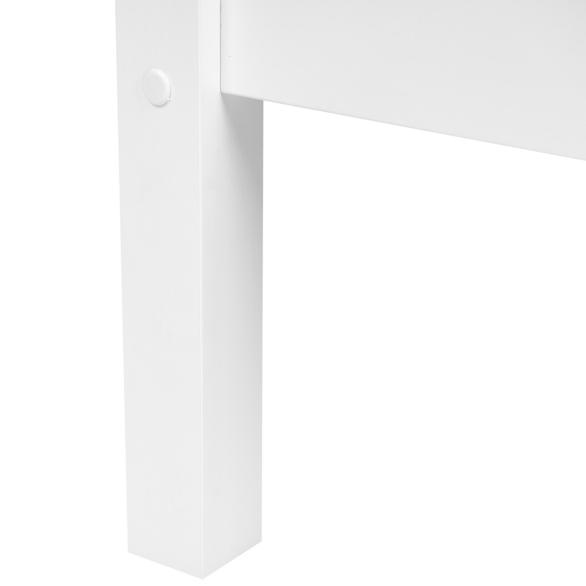 Łóżko piętrowe Drewno sosnowe REVIN 90 x 200 cm Biały