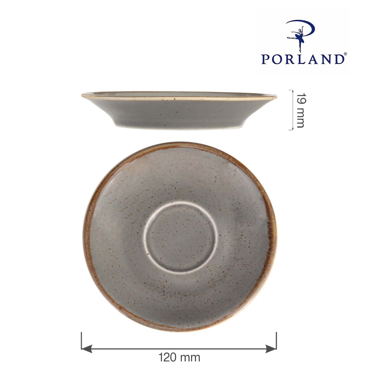 Spodek do filiżanki do espressoi Stone 120 mm