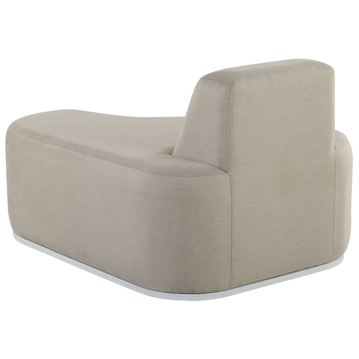 Zestaw ogrodowy ze stolikiem dla 4 osób FABRO Modułowy Jasnoszary