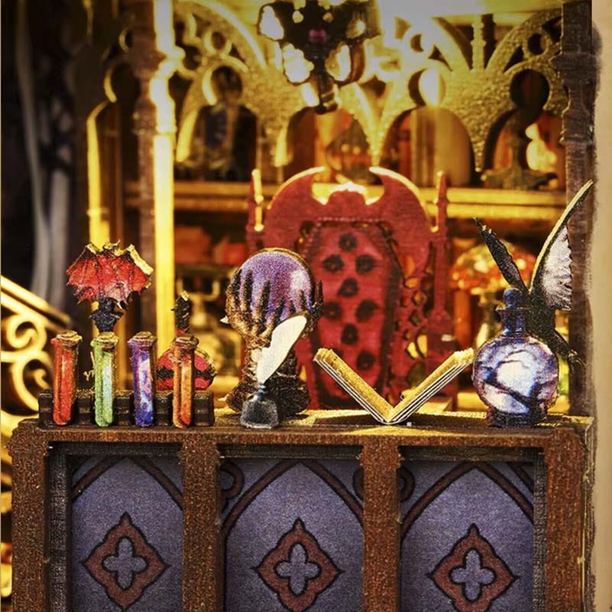 Miniaturowy domek Book Nook - Zamek księcia Williama