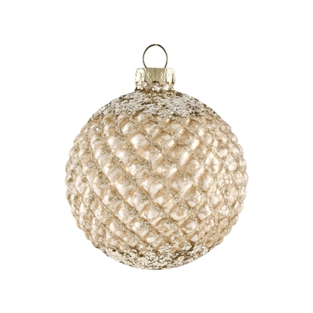 Zestaw 35 bombek FROSTING Szkło Kolorowy