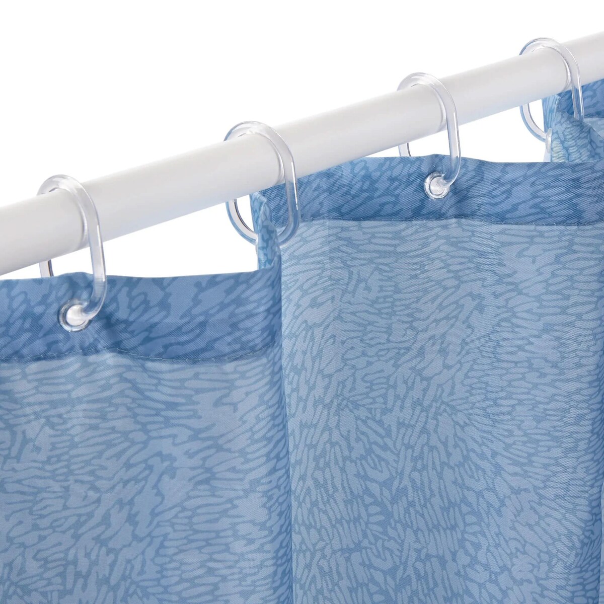 Zasłona prysznicowa Rayen - 180 x 200 cm, Niebieski