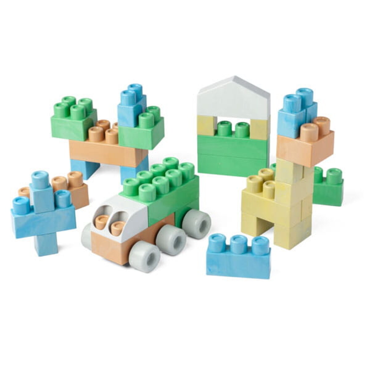 WADER Replay Big Blocks Zestaw Zabawka Konstrukcyjna Dla Dzieci