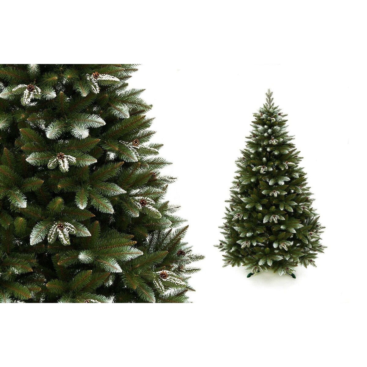 Choinka sztuczna Świerk ośnieżony z gałązkami PE