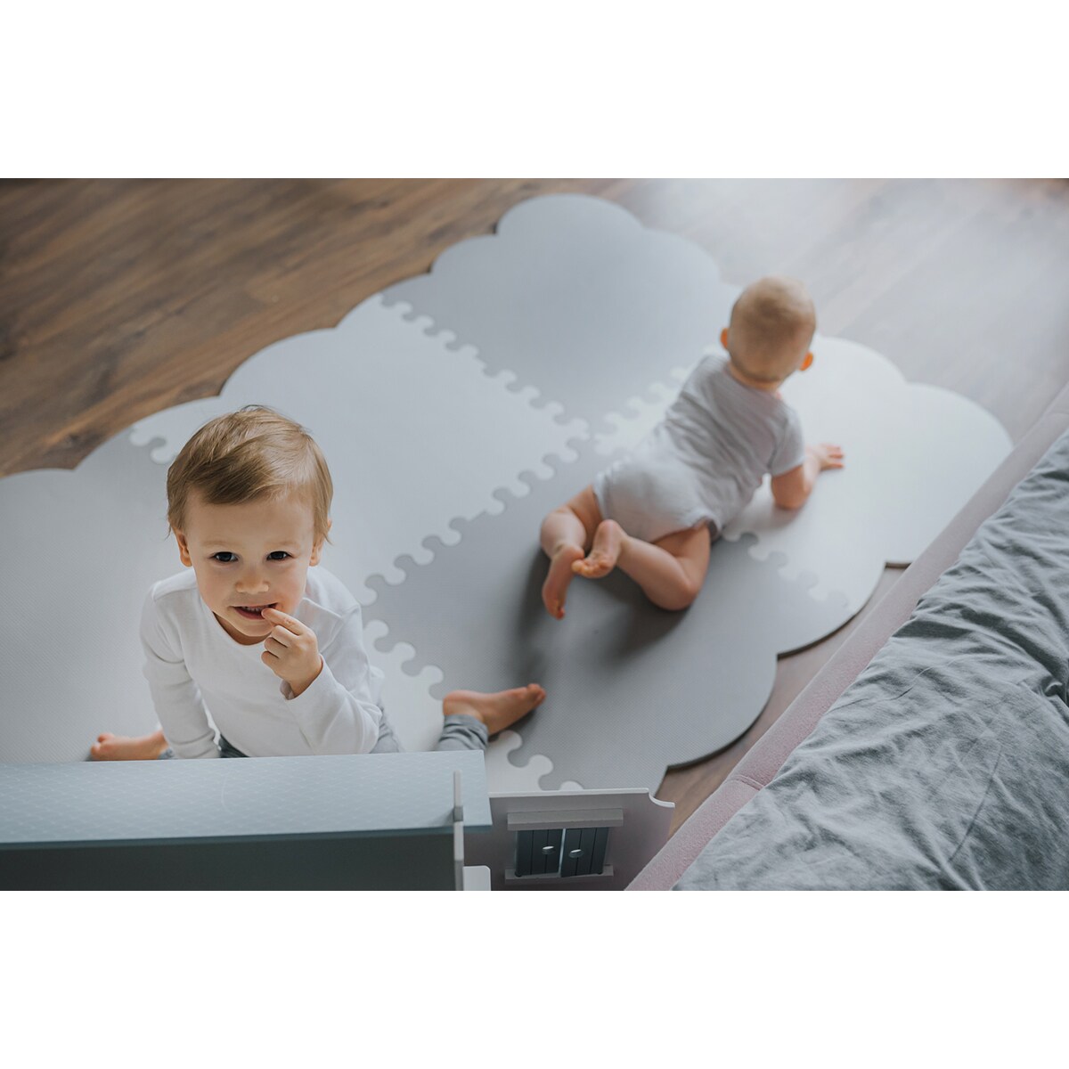 Mata piankowa Biscuit Grey XL