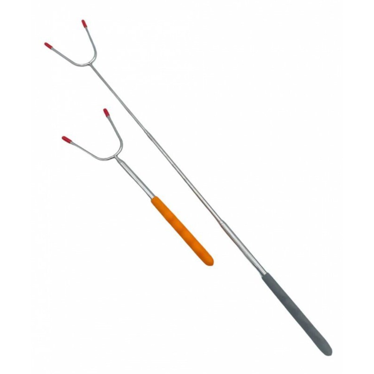 Widelec Kij Teleskopowy Do Ogniska Pieczenia Kiełbasek 4 Szt.