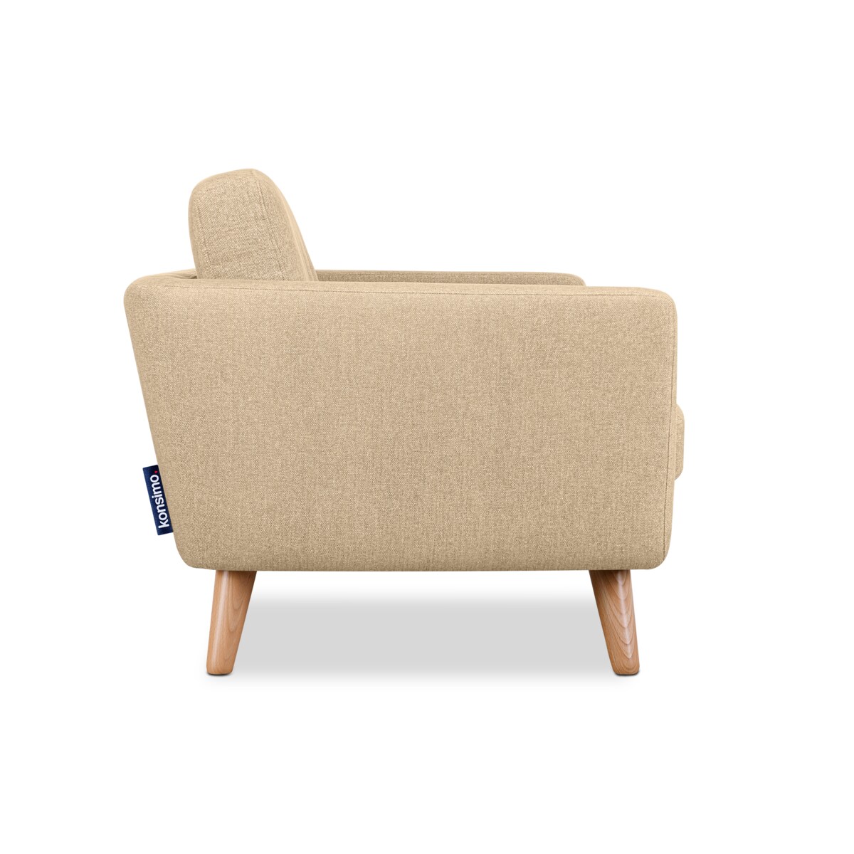 KONSIMO TAGIO II Sofa 2-osobowa, kolor beżowy