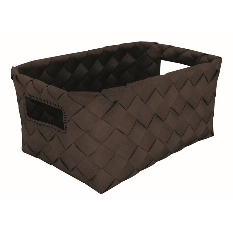 Kleine Wolke Aspera Koszyk/Pojemnik łazienkowy brązowy M tworzywo sztuczne