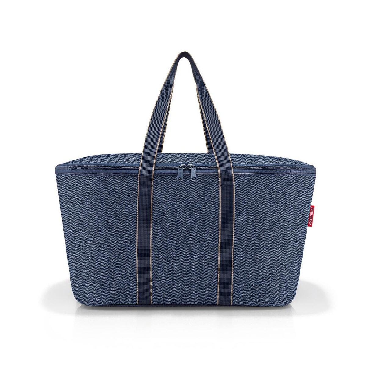 Torba COOLERBAG, herringbone dark blue