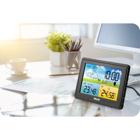 Bezprzewodowa stacja pogodowa pogody higrometr Baldr