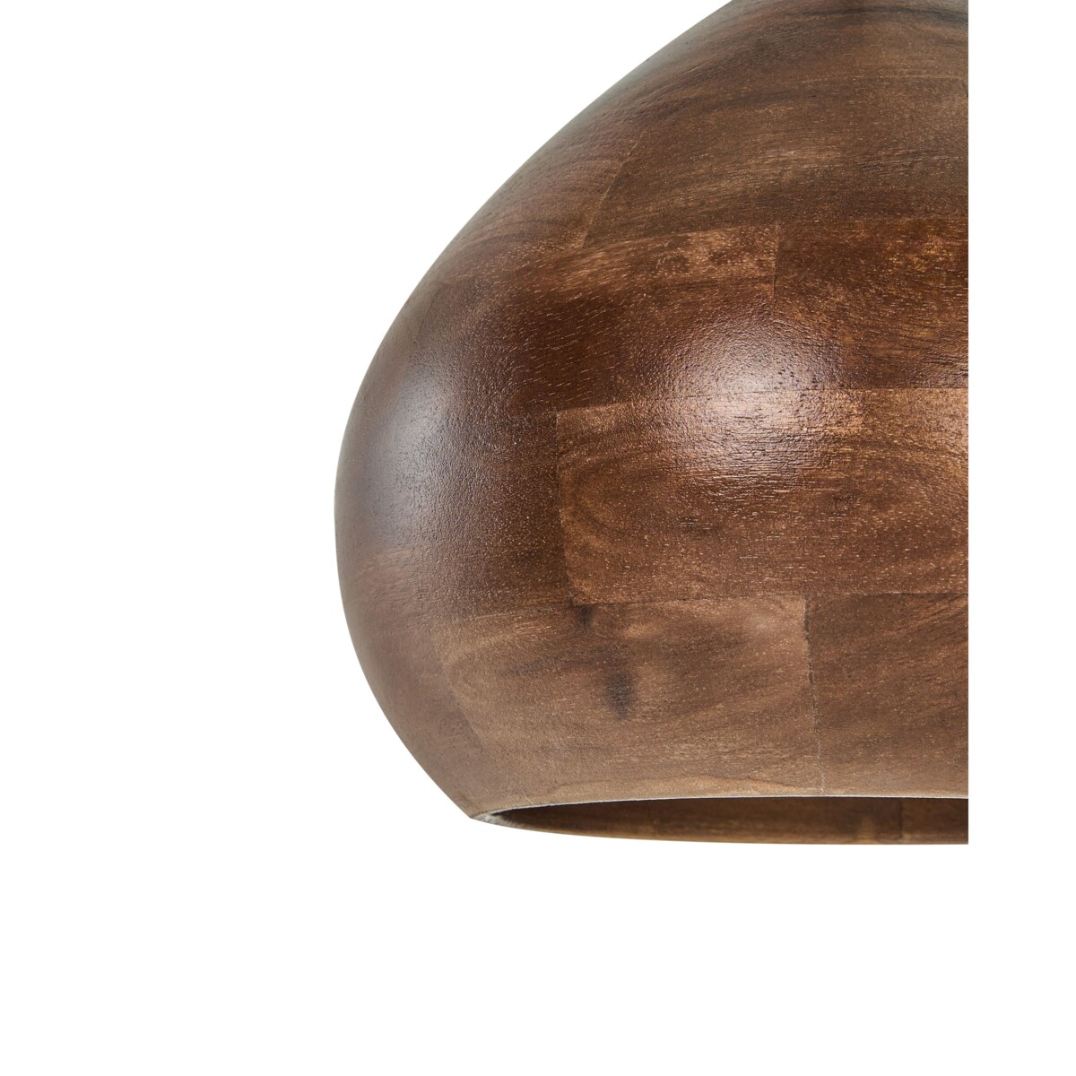 Lampa wisząca SANYATI Drewno mango Ciemnobrązowy