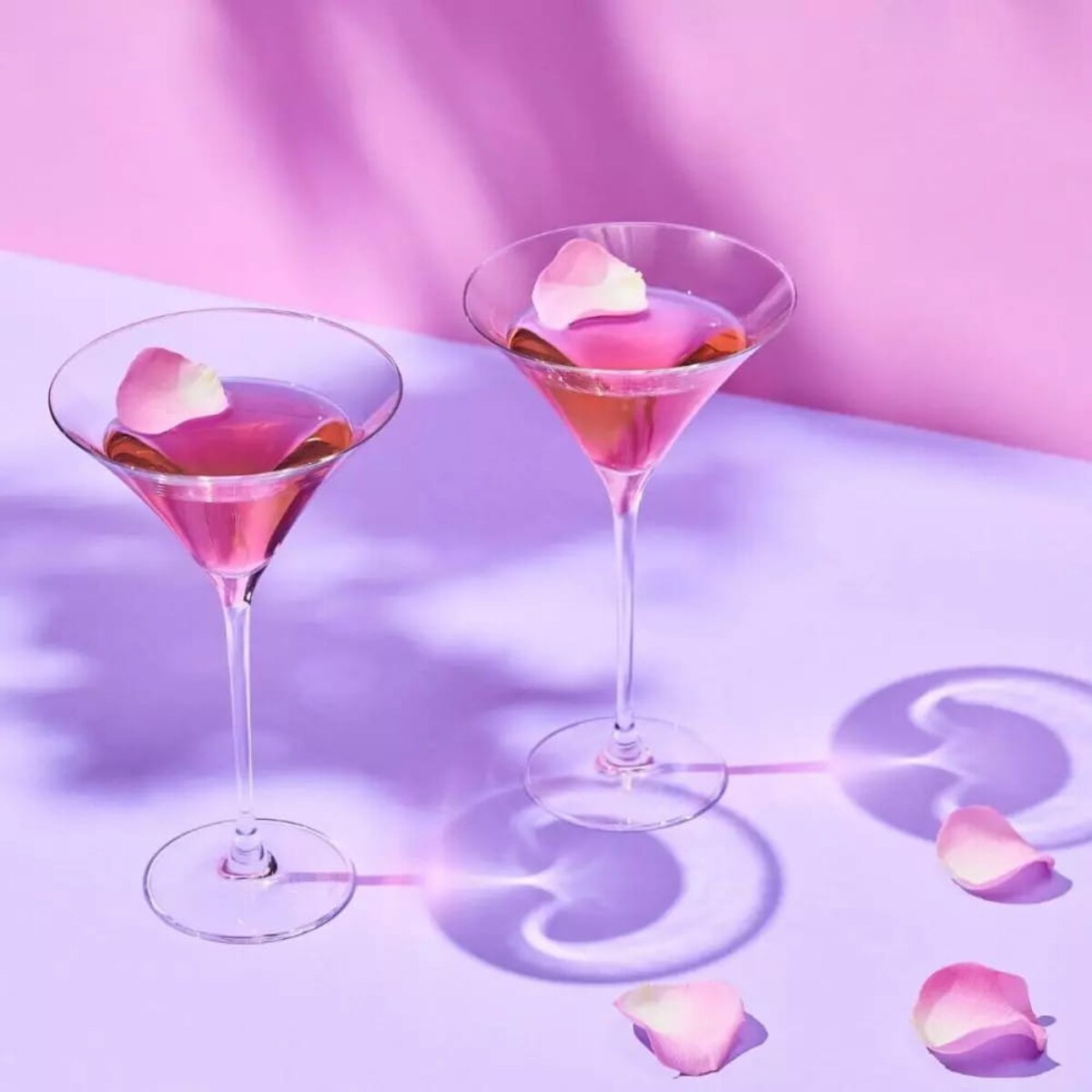 Kieliszki do martini Drinków Duet Krosno 2 szt 170 ml Eleganckie Komplet