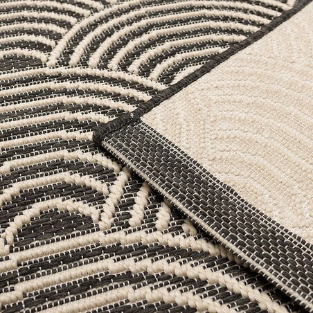 Dywan Jersey Home beige/black 120x170cm, 120x170cm