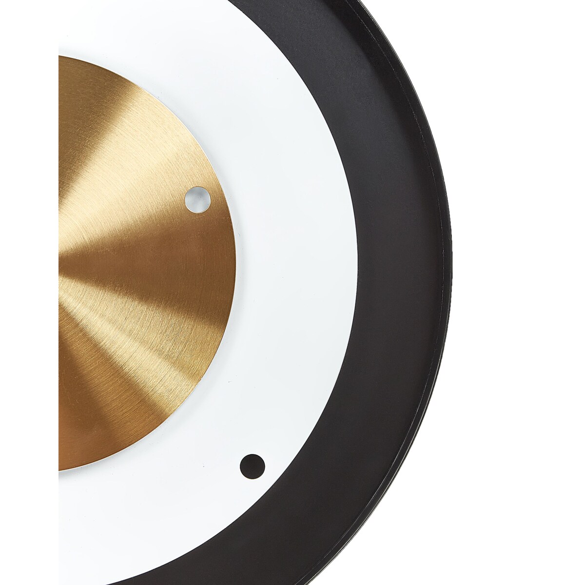 Zegar ścienny CLUSES Stal Czarny