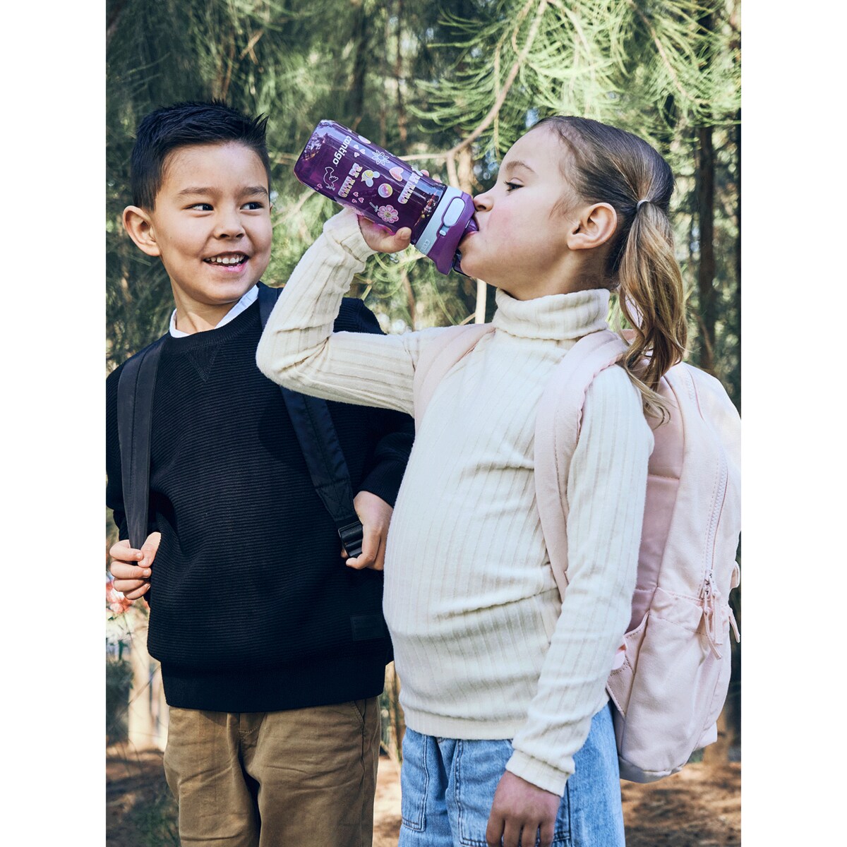 Butelka dla dzieci Contigo Jessie 420ml Grape Retro