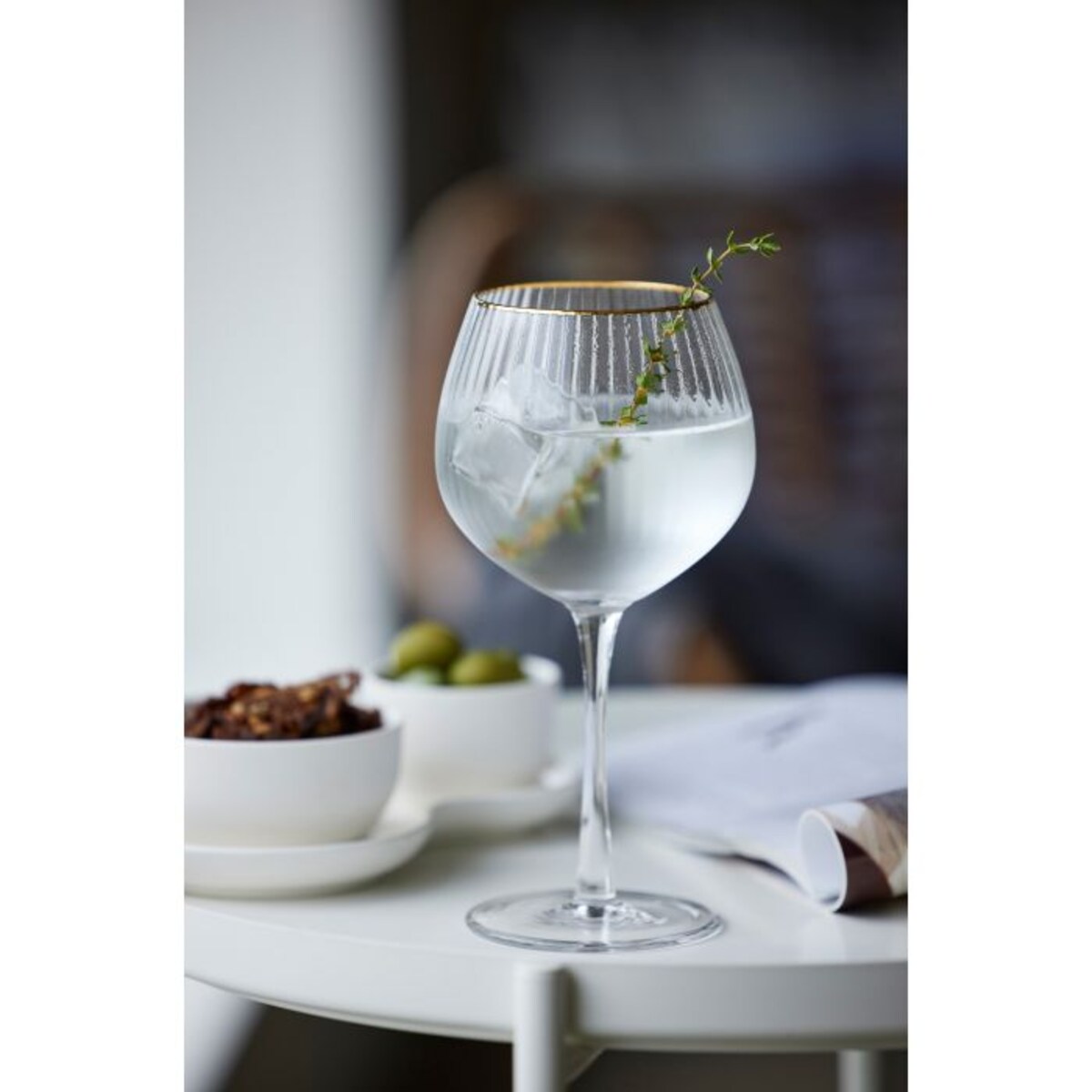 Kieliszki do ginu Palermo 570 ml 4 sztuki złote 12061