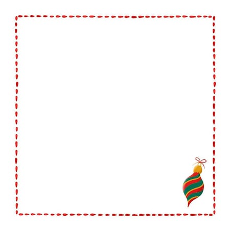 Serwetki świąteczne - Minimalistyczna ozdoba (2szt.)