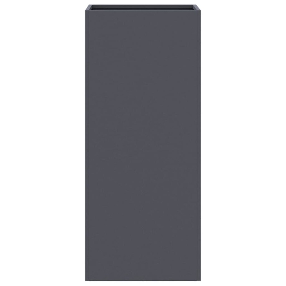 vidaXL Donica, antracytowa, 32x29x75 cm, stal