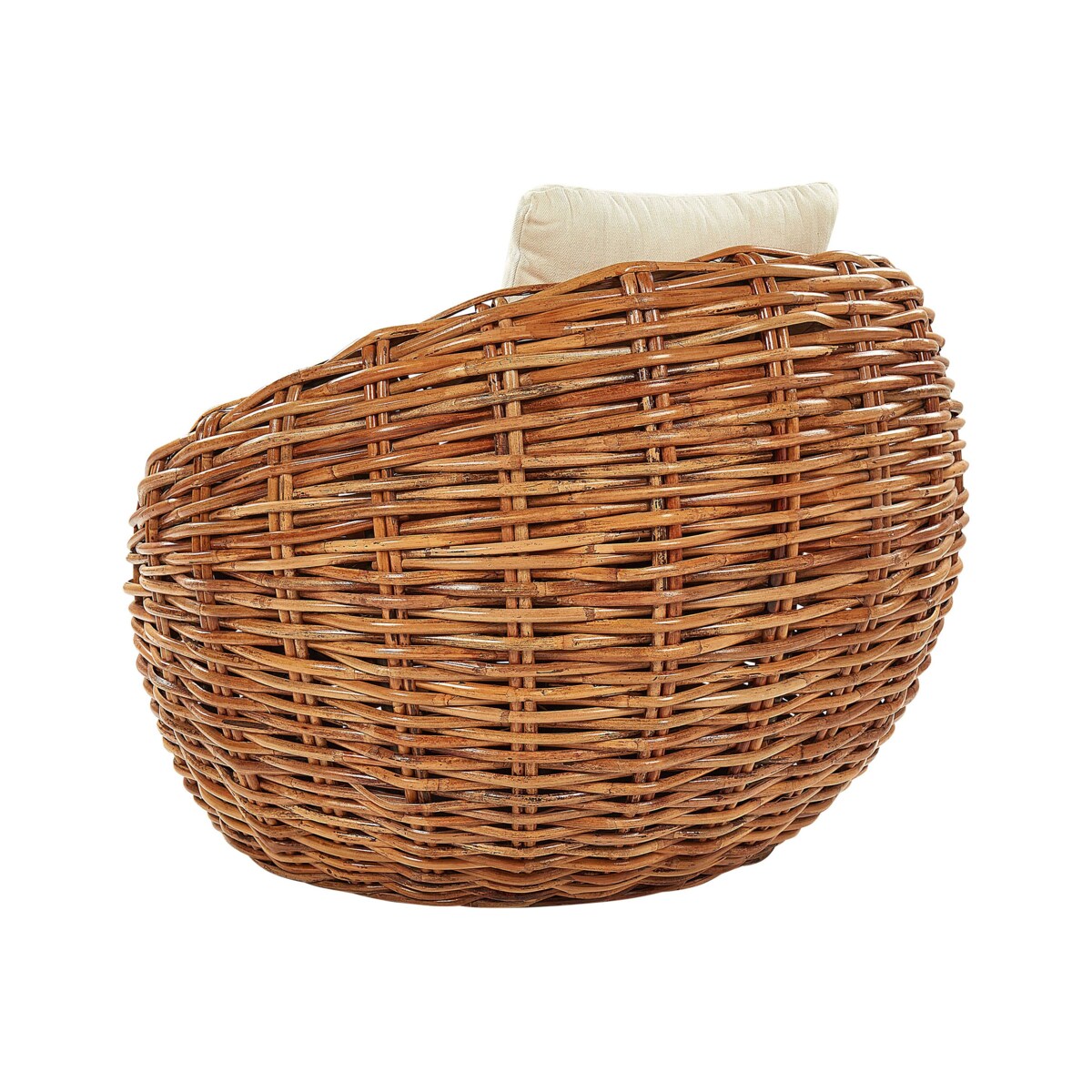 Krzesło ogrodowe Rattan Naturalny LERICI