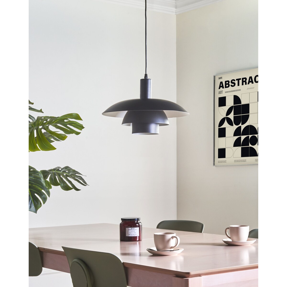 Lampa wisząca HILBA Metal Czarny