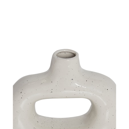 Kamionka Wazon na kwiaty 19 cm Biały MOONEYE