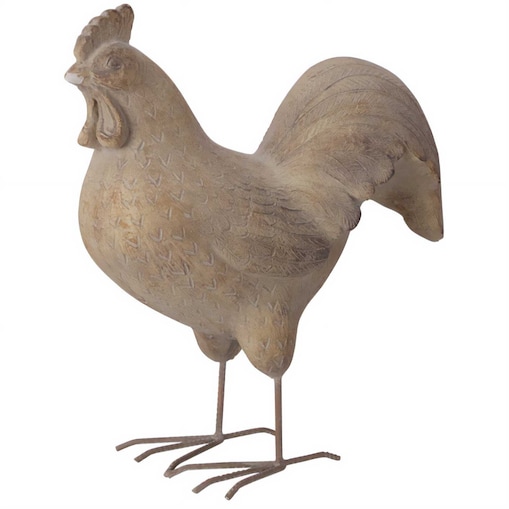 Figurka ogrodowa kura, 40 cm
