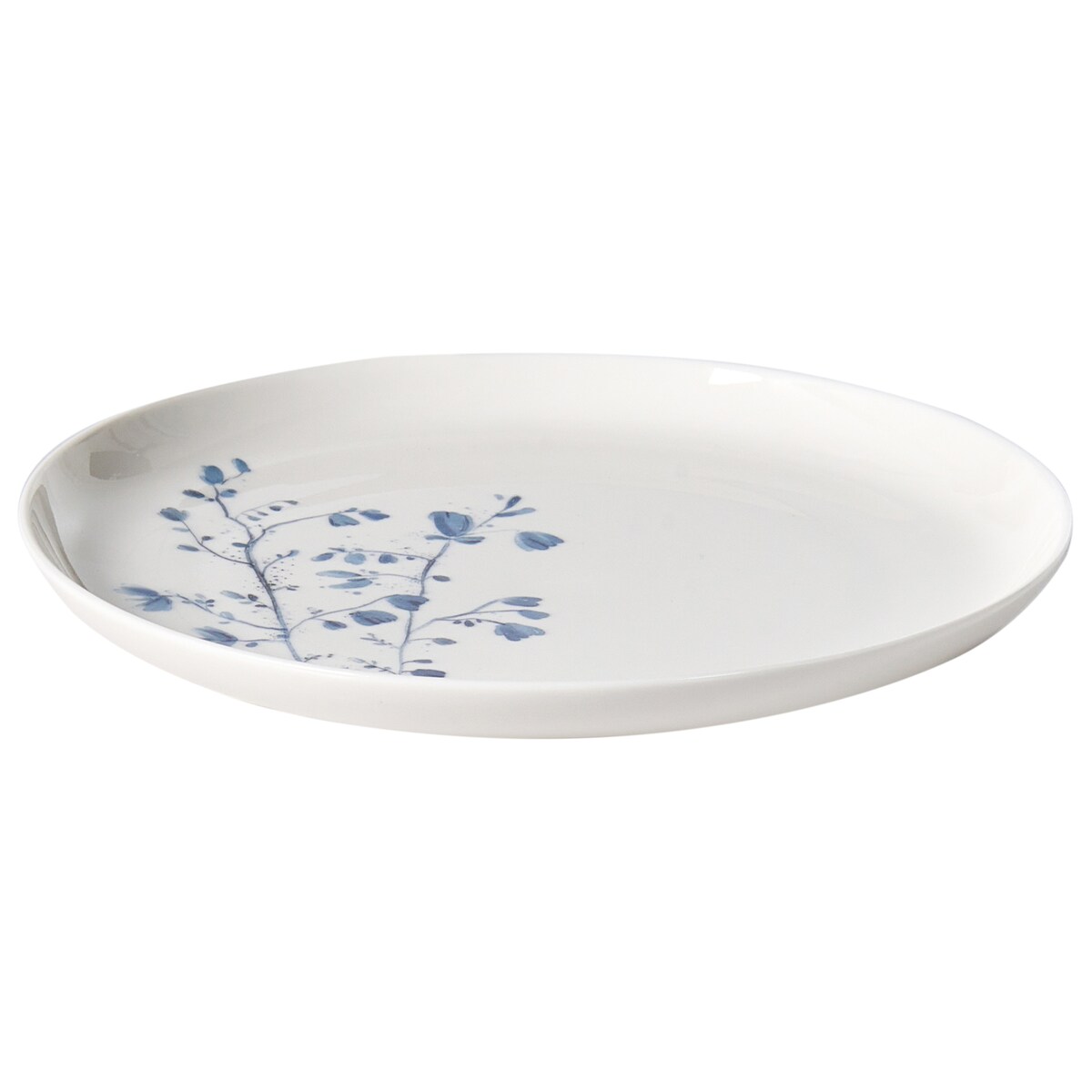Zastawa stołowa 24-częściowa MAHLEB Porcelana Biały/niebieski