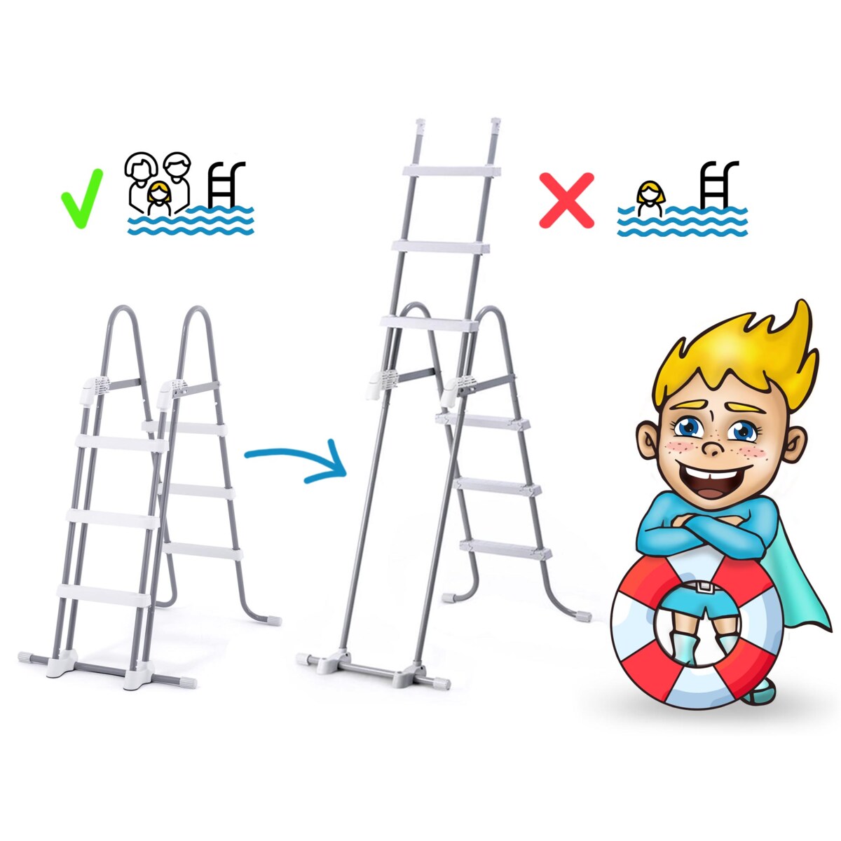 Basen stelażowy ogrodowy 400x200 Intex zestaw 9w1