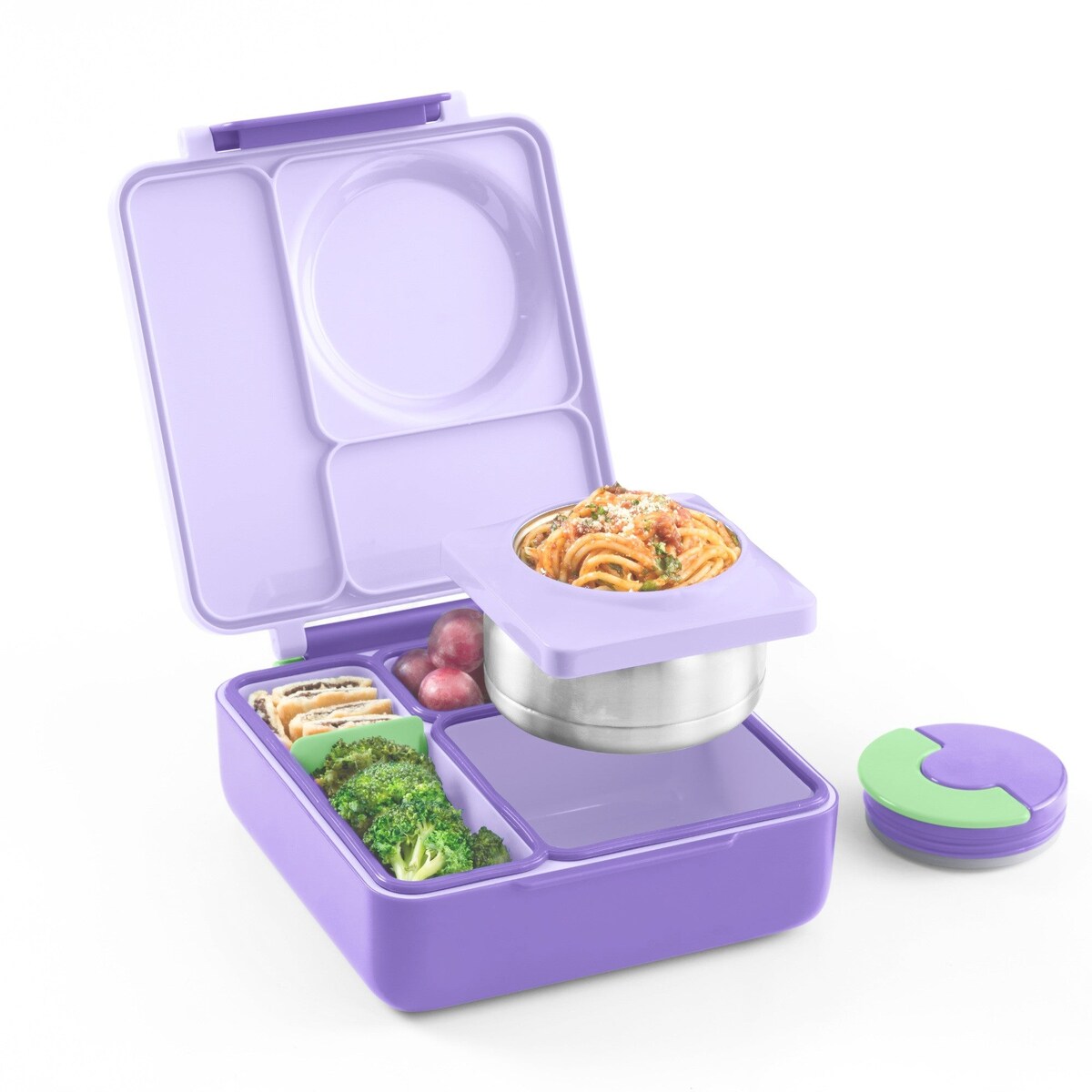 OMIE OMIEBOX lunch box z termosem, Lilac Purple
