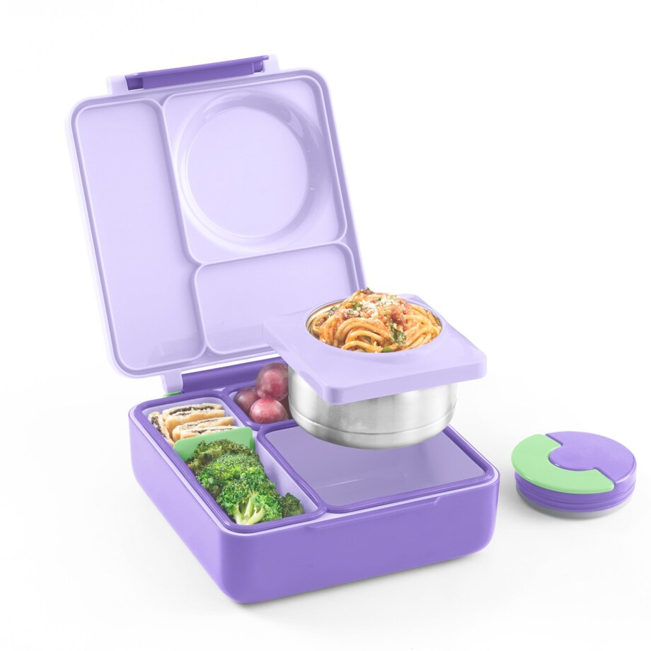 OMIE OMIEBOX lunch box z termosem, Lilac Purple