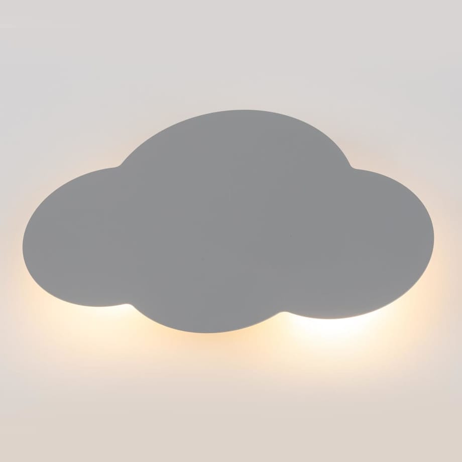 Lampa ścienna dziecięca chmura Cloud 4965 TK Lighting metalowa czarna
