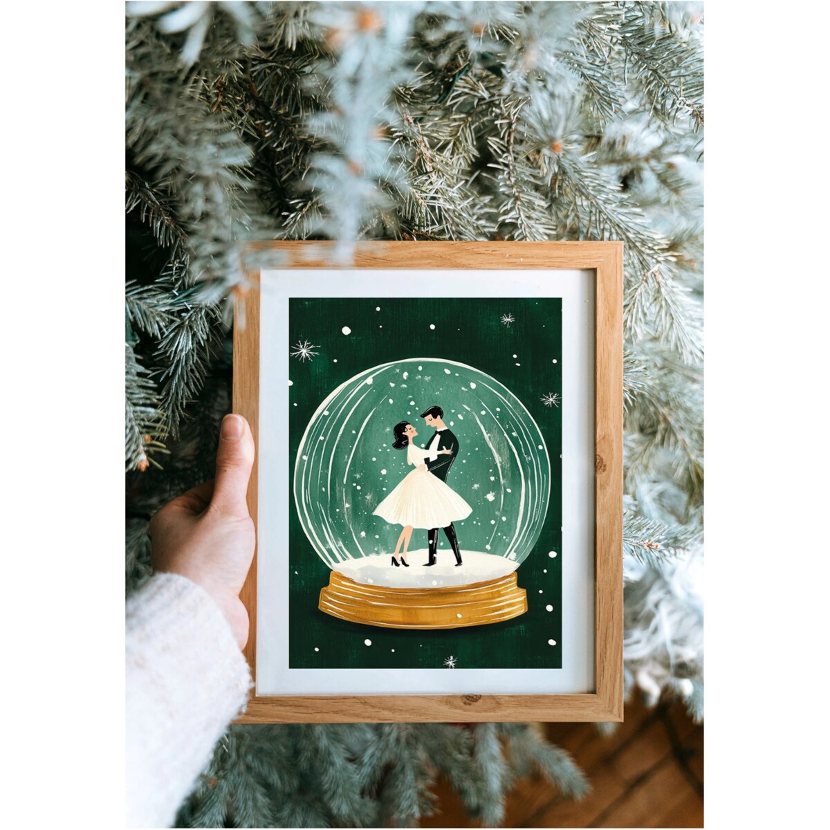 Poster Story, Plakat, Obraz - Magiczna Kula Śnieżna i Tancerze, wymiary 50 x 70 cm