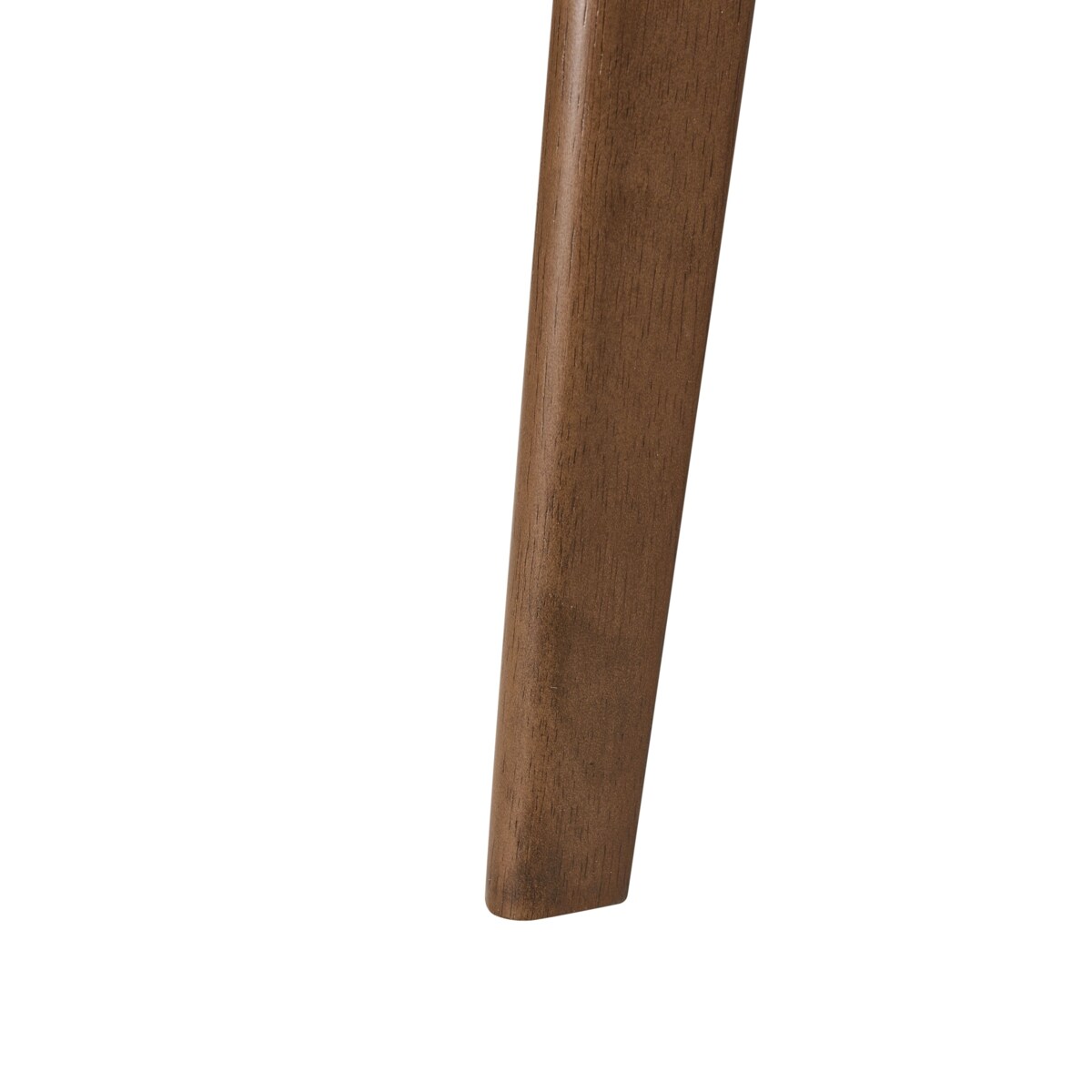 Zestaw 2 krzeseł do jadalni HOPE Drewno Złamana biel/ ciemny brąz