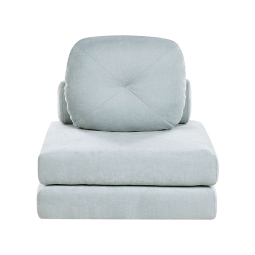 Sofa rozkładana jednoosobowa OLDEN Błękitny