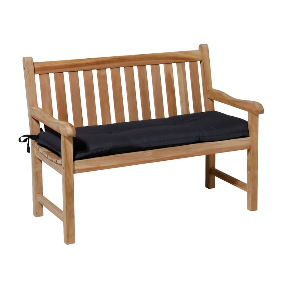 Madison Poduszka na ławkę Basic, 150x48 cm, czarna