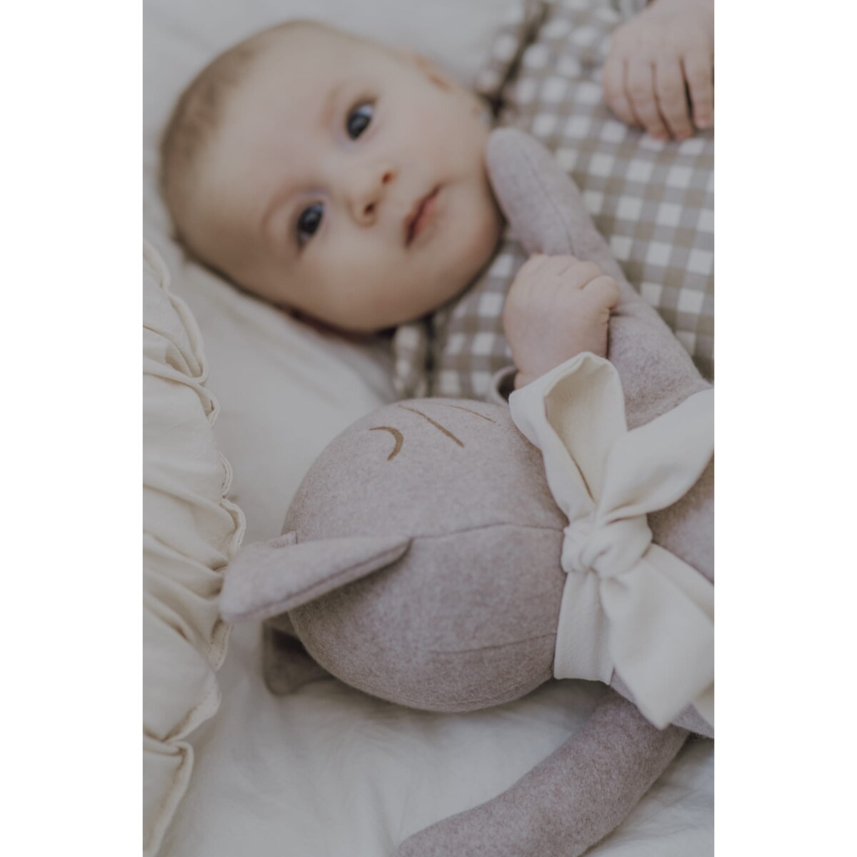 Przytulanka z bawełny organicznej kotek